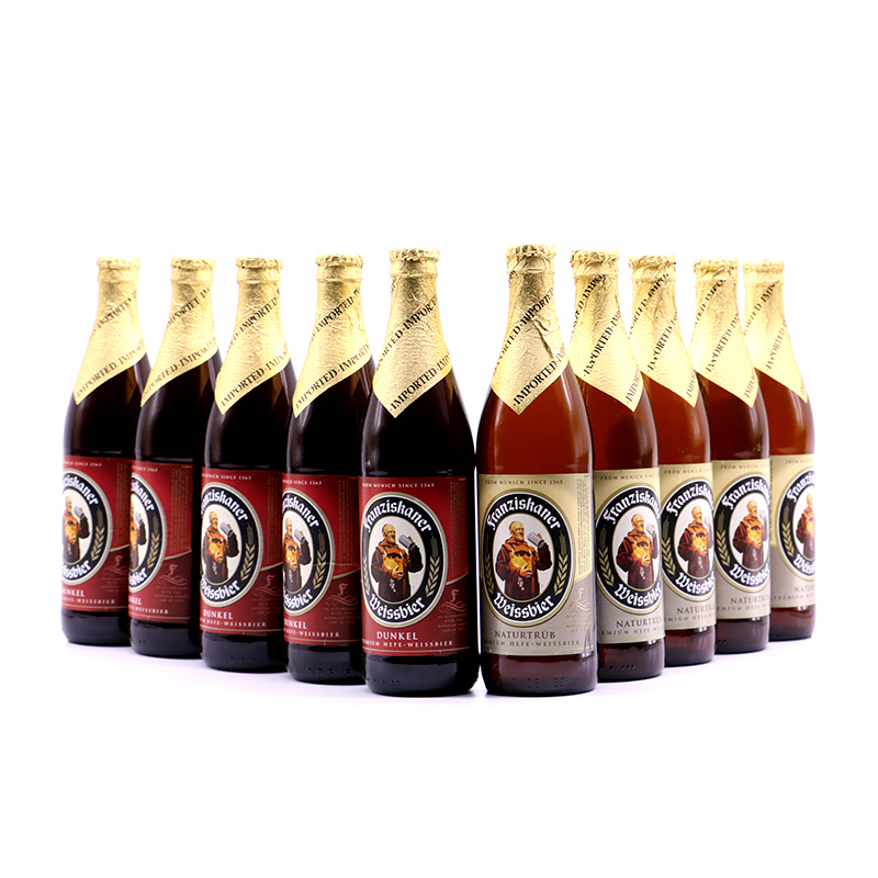 德国进口教士范佳乐小麦黑白啤酒组合450ml